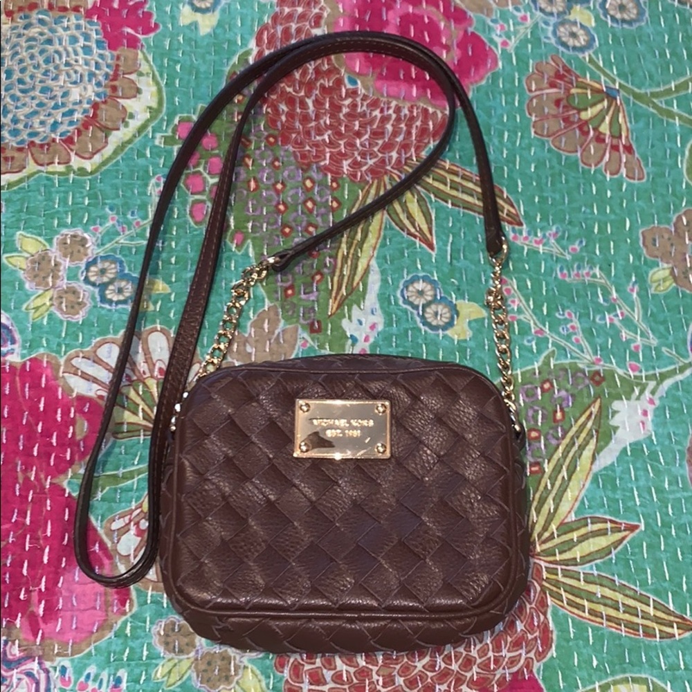 Michael Kors Woven Crossbody